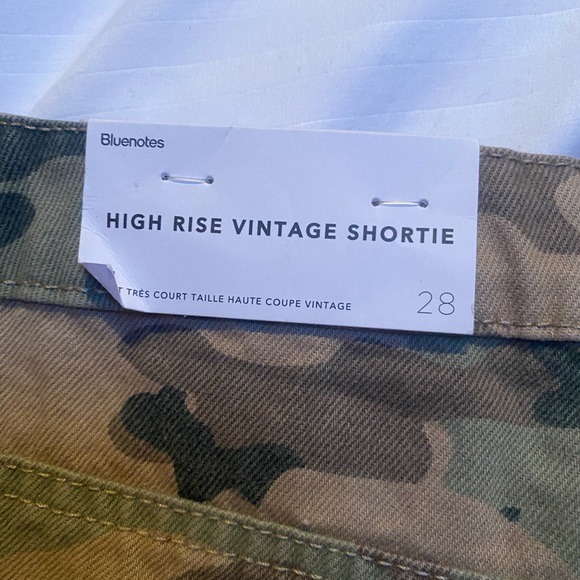 NWT Bluenotes Camo Shorts - Picture 3 of 4